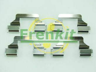 Планка суппорта (переднего) прижимная (к-кт) Citroen C6 05-12/Peugeot 407 04- (Lucas)