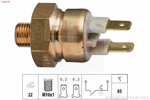 EPS VW Датчик температури води Audi 100,80,A6,Passat