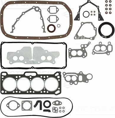 Комплект прокладок (полный) Mitsubishi Colt/Lancer 1.4 GLX 79-