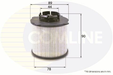 EFF224 Comline - Фильтр топлива (аналог WF8428/KX265D)