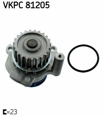 Насос воды VW Golf V/VI/Audi A4/A6 2.0 TFSI 04-12 (23z)