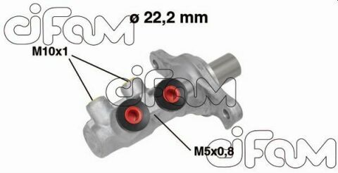 Главный тормозной цилиндр 500 07-,Panda 10-,ABARTH 500 08- FIAT