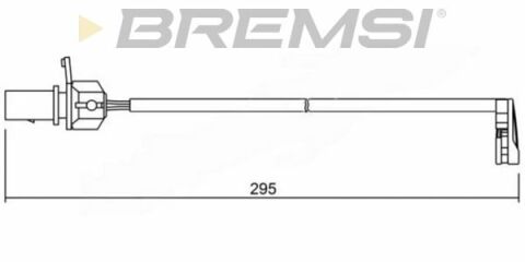 Датчик гальмівних колодок Audi A4/A5/A6/A7/Q5 07- перед.