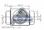 Колесный тормозной цилиндр, фото 1 - интернет-магазин Auto-Mechanic