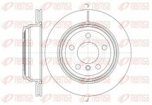 Диск гальмівній задній 3 f30,4 gran coupe,4 f32 11-