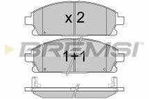 Тормозные колодки пер. Nissan X-Trail 01-13/Pathfinder 97-04 (sumitomo) (159x56x16,4)
