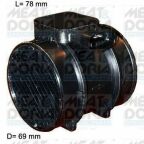 MEATDORIA OPEL Витратомір повітря Astra G/H, Omega B, Vectra B/C, 1,8.