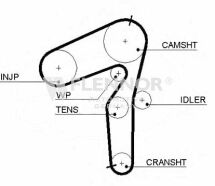 Ремiнь ГРМ Ремiнь ГРМ