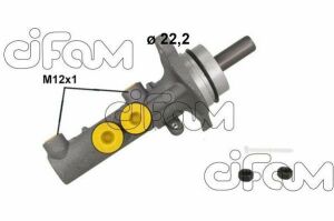 Главный тормоз. цилиндр FABIA III 1.0, 1.2, 1.4, 1.6 14-, RAPID, VW, SEAT, AUDI SKODA