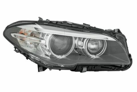 HELLA BMW Фара основная Bi-Xenon с мотором,без предвк.прибора,без ламп D1S/H7 PY24W след.за поворотом,с девн.светом прав.5 F10 07/13 -