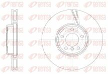 Диск тормозной передний прав.f10,6,7 f01 10-