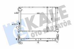 Радиатор охлаждения Renault Espace III, Laguna I 2.2dT 96– Радиатор охлаждения Renault Espace III, Laguna I 2.2dT 96–