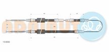 Трос тормоза Ford Transit 100L 86–