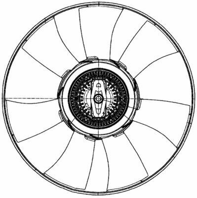 Термомуфта Crafter 2.0 TDI 11-16 (Premium Line! OE) Термомуфта Crafter 2.0 TDI 11-16 (Premium Line! OE)