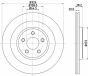 Тормозной диск зад. S-type/XF/XJ/XK 99-2.0-5.0, фото 4 - интернет-магазин Auto-Mechanic