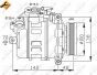 Компресор кондиціонера BMW 5 (E60/E61)/7 (E65/E66/E67) 2.0-3.0D 01-10, фото 16 - інтерент-магазин Auto-Mechanic