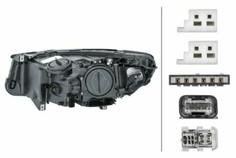 HELLA BMW Фара основна Bi-Xenon з мотором, без газорозр. лампи, без предвкл.