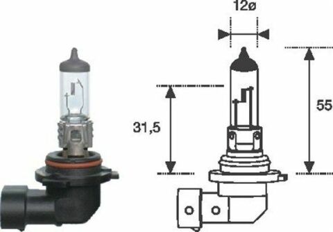 Лампа галогенна HB4 12V 51W Standard Лампа галогенна HB4 12V 51W Standard