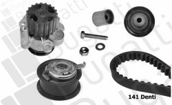 Комплект ГРМ (насос + ремінь + 3 ролики + кріплення) POLO 1.9 01-, SEAT IBIZA 1.9 02-05, SKODA FABIA 1.9 99- VW