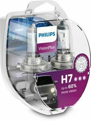 Лампа H7 VisionPlus (60%) 12V 55W PX26d Set 2 pc.