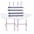 Комплектующие, колодки дискового тормоза