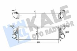 KALE FIAT Інтеркулер Daily V 2.3/3.0d 11-