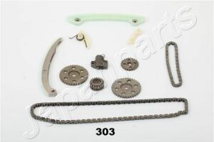 JAPANPARTS FORD К-кт. цепи ГРМ C-Max ,Focus II,Mondeo III,Volvo 1.8/2.0