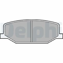 Колодки гальмівні передні Suzuki Jimny, Samurai 88– Колодки гальмівні передні Suzuki Jimny, Samurai 88–