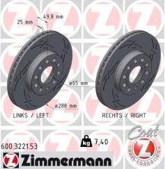 Тормозные диски BLACK Z передние Тормозные диски BLACK Z передние