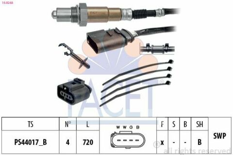 Лямбда-зонд A4/A6/Fabia/Octavia/Golf/Polo 1.0-4.5 95-10