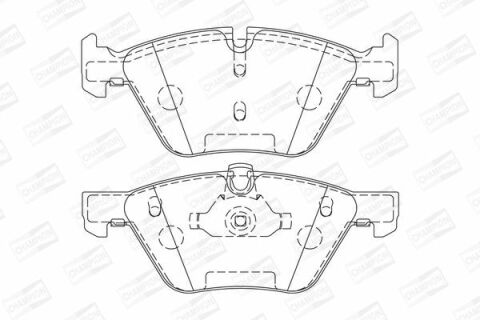 Тормозные колодки передние 1 E81/87,3 E90,5 E60,F10,X1,Z4 BMW