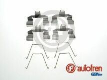 Монтажний к-кт гальмівних колодок перед MAZDA 6 02-07 Монтажний к-кт гальмівних колодок перед MAZDA 6 02-07