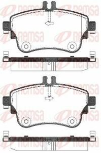 Тормозные колодки передние a-class w176,b-class w242,246 11-