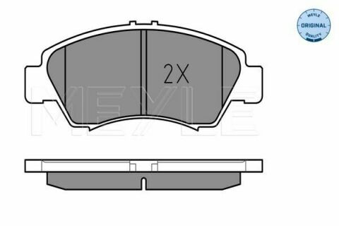 Колодки гальмівні (передні) Honda Civic 91-01