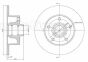 CIFAM VW Диск тормозной задн.Audi A4  94- (245*10), фото 2 - интернет-магазин Auto-Mechanic