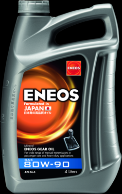 Трансмиссионное масло ENEOS GEAR OIL 80W-90, 4 литра