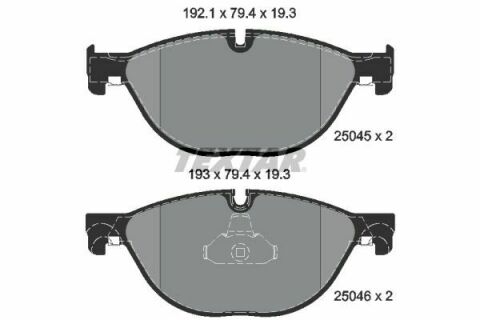 Колодки гальмівні (передні) BMW 5/6/7 09- (Teves) Q+