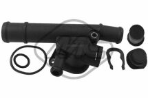 Фланець системи охолодження Caddy 1.9TDi/SDi 95-04/T5 1.9TDi 03-09