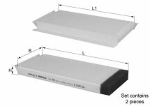 Фильтр, воздух во внутреннем пространстве