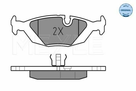 Колодки тормозные (задние) BMW 3 (E30) 1.61.8/2.0 2.5 82-91 Колодки тормозные (задние) BMW 3 (E30) 1.61.8/2.0 2.5 82-91