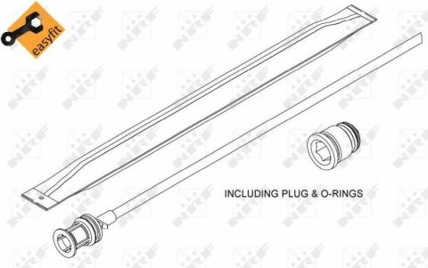 Осушувач кондиціонера MB C-class (W204/S204)/E-class (W212/S212) OM651 07-