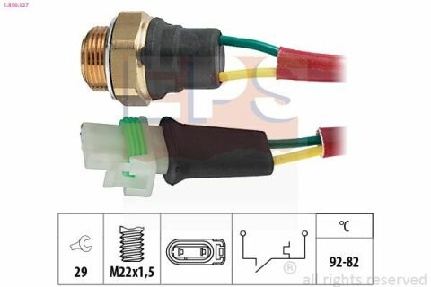 EPS RENAULT Датчик включення вентилятора R21, Espace II, Master I, Trafic