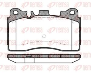 Гальм. колодки задн. e-class t-model (s212) e 63 amg (212.277) 09-11