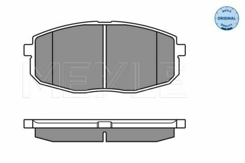 Колодки гальмівні (передні) Kia Ceed/Hyundai i30 06-12