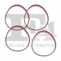 Прокладка колектора впускного Citroen C2/C3/C4/Peugeot 206/207/307/1007 1.4 16V 03- (к-кт 4шт), фото 3 - інтерент-магазин Auto-Mechanic