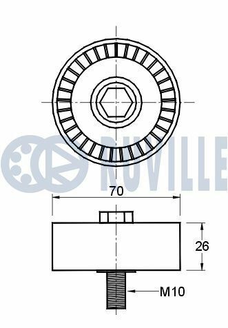 Натяжитель ремня 1 e81/e87, 3 e46/e90