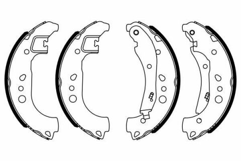 Тормозные колодки задние Polo 17-T-Cross 18-, SKODA Scala, Kamiq VW