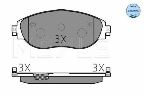 Колодки тормозные (передние) Audi A3/Q3/Seat Leon/Skoda Kadiaq/Octavia/SuperB/VW Golf/Passat 12-