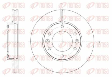 Диск тормозной передний h-1,starex 06-