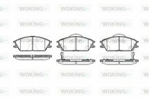 Тормозные колодки пер. Accent/Accord 94-10 Тормозные колодки пер. Accent/Accord 94-10